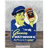 Image 1 : Porcelain Harley Davidson Oil Sign