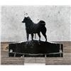 Image 2 : Porcelain Husky Oil Dog Sign
