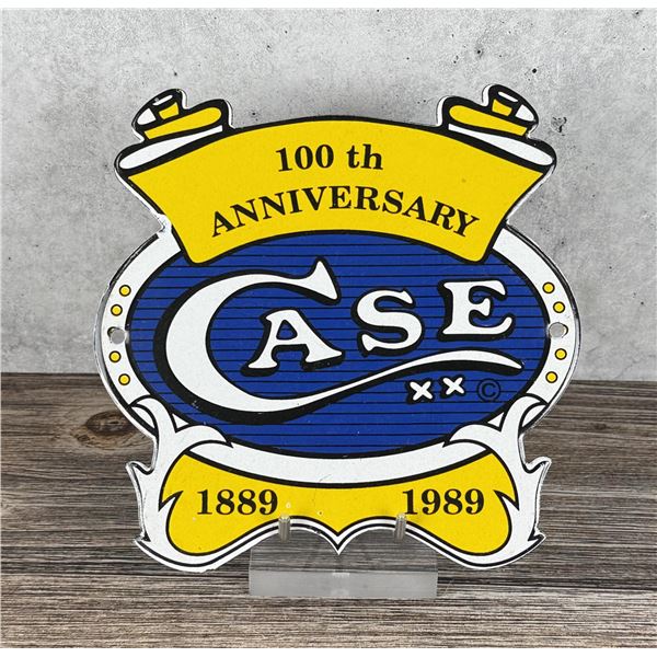 Porcelain Case Knives 100th Anniversary Sign