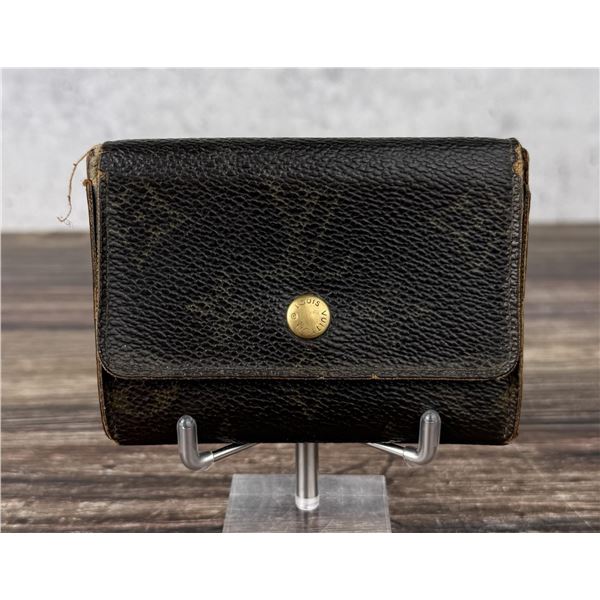 Vintage Louis Vuitton Monogram Snap Fold Wallet