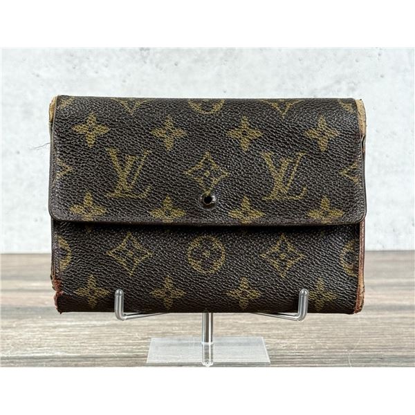 Vintage Louis Vuitton Monogram Clutch Wallet