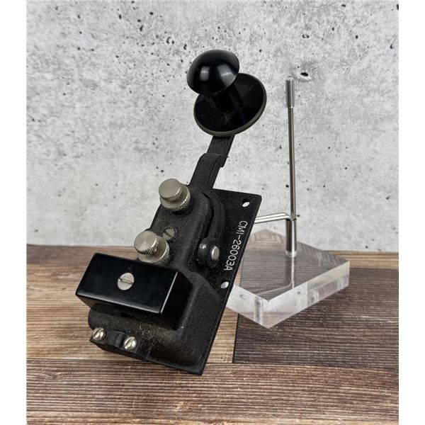 WW2 US Navy Flameproof US Navy Telegraph Key