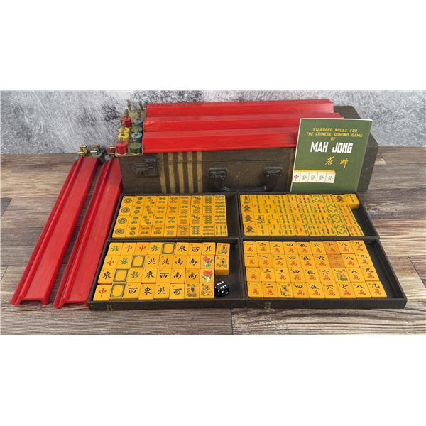Bakelite Marblette Mah Jong Game Set