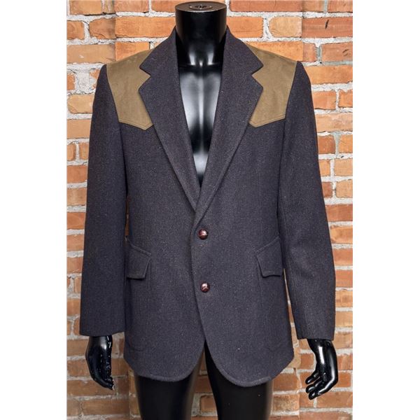 Pendleton Wool and Leather Cowboy Blazer Jacket
