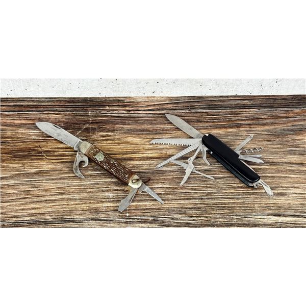 Camillus Victorinox Camp Boy Scout Knives