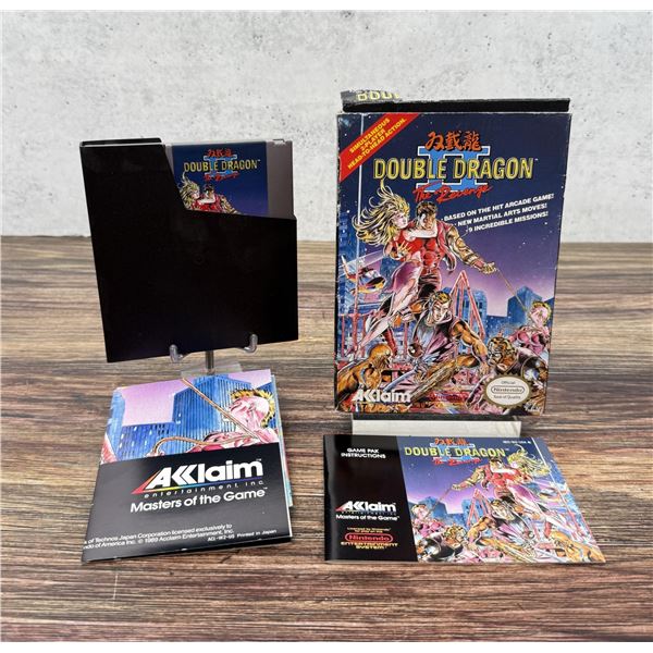 Double Dragon II NES Video Game CIB