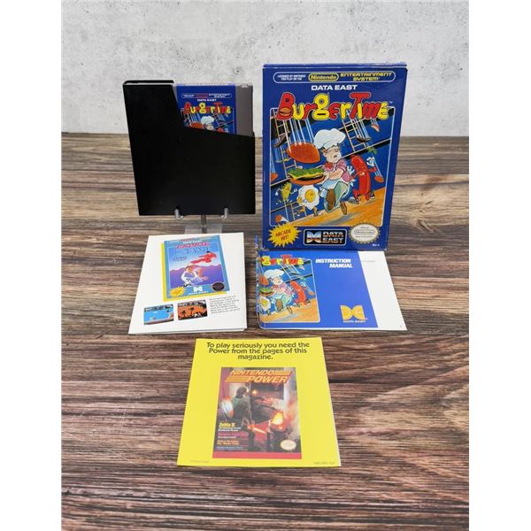 Burgertime NES Video Game CIB