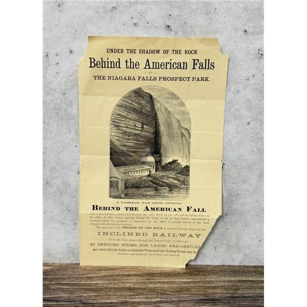 Behind the American Falls Broadside