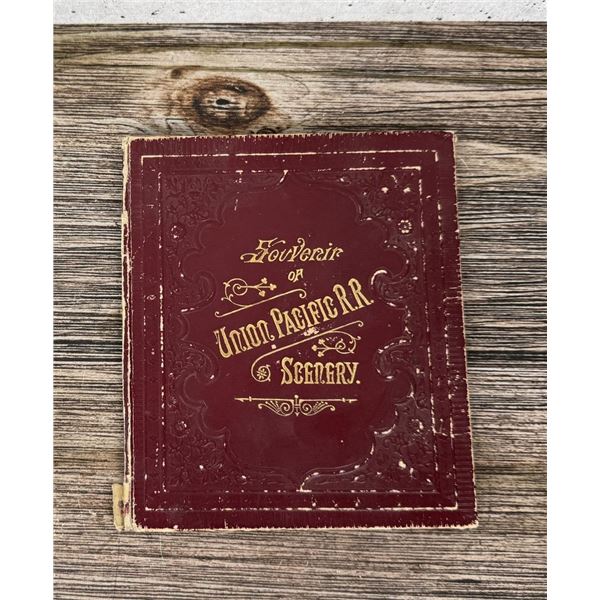 Souvenir of Union Pacific Railroad Scenery