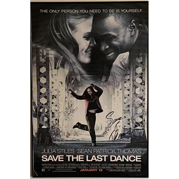 Save The Last Dance cast signed movie poster