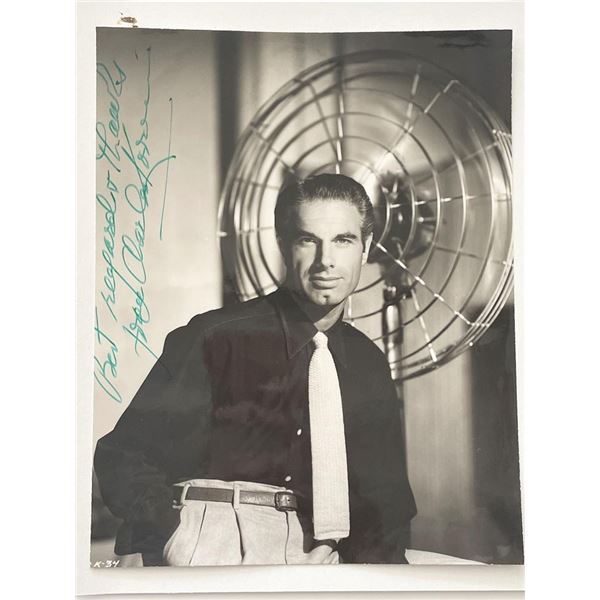 The Woman on the Beach Charles Korvin signed photo