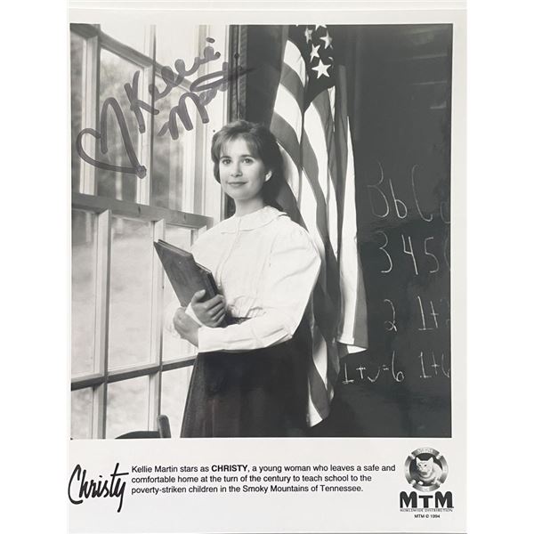 Christy Kelly Martin signed promo photo