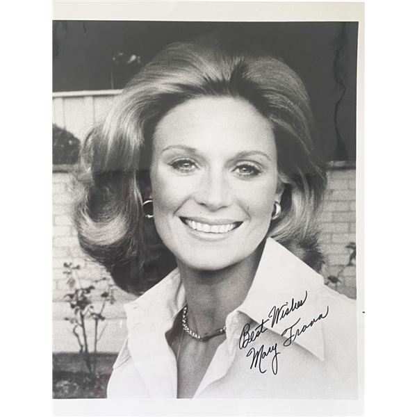 Newhart Mary Frann signed photo