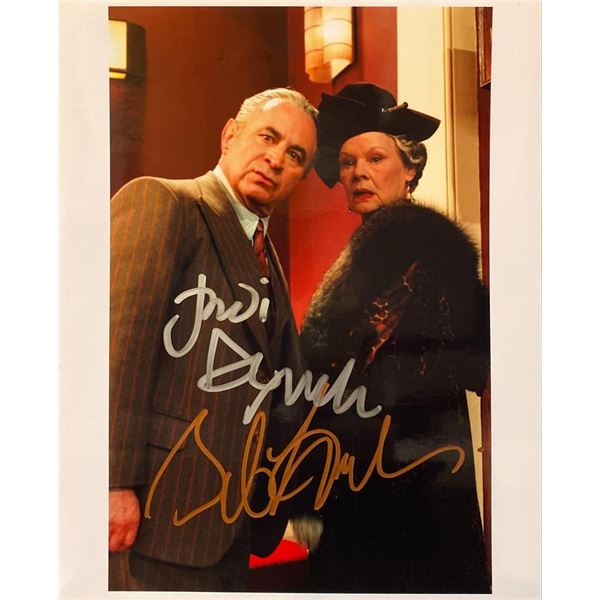 Mrs Henderson Presents Judi Dench and Bob Hoskins signed movie photo