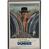Image 1 : Paul Hogan signed Crocodile Dundee original mini poster custom framed