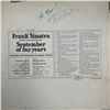 Image 6 : Frank Sinatra September of my years signed album. GFA Authenticated