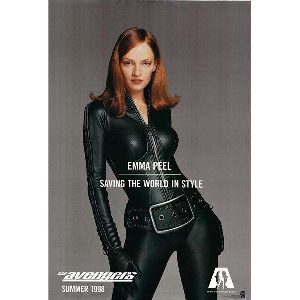 Rare The Avengers Uma Thurman  1998 original movie poster