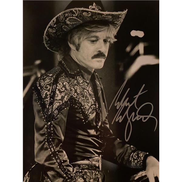 Robert Redford signed movie photo