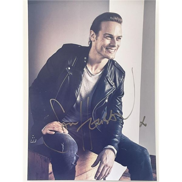 Outlander Sam Heughan signed photo