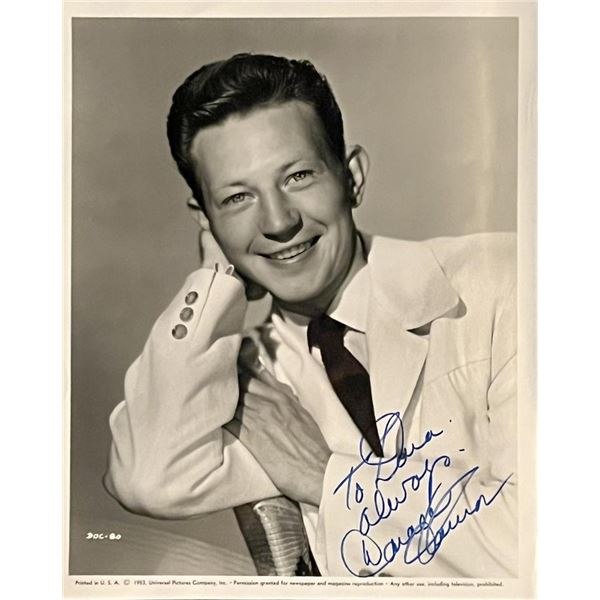 Singin In the Rain Donald O'Connor Signed Photo