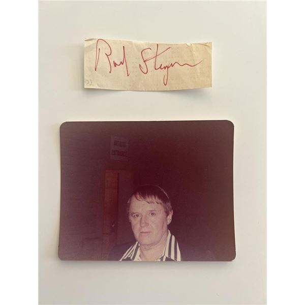 Doctor Zhivago Rod Steiger original signature