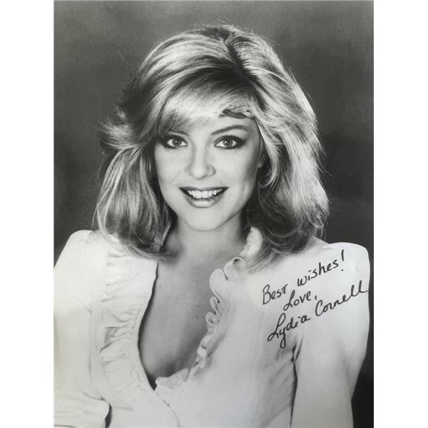Too Close For Comfort Lydia Cornell signed photo