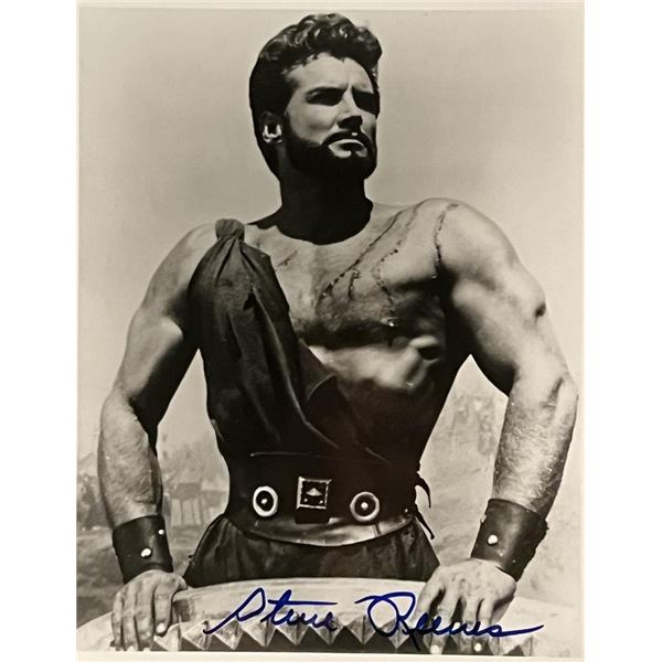 Hercules Steve Reeves Signed Photo