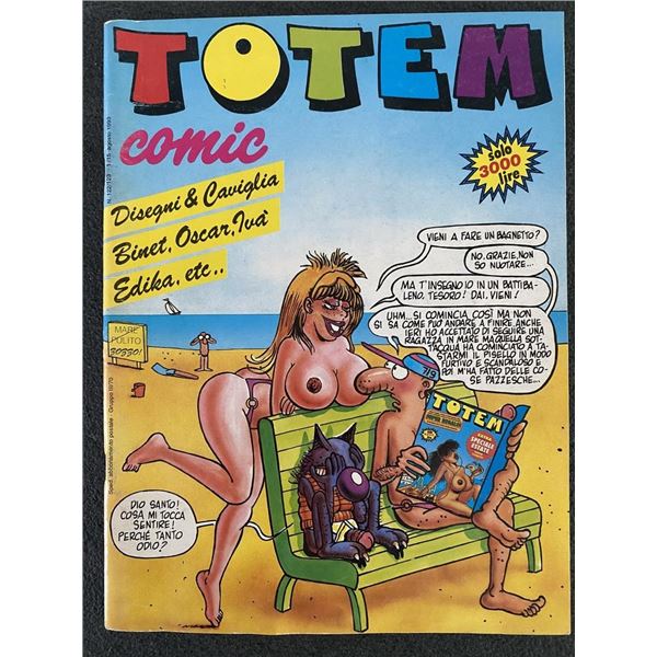 Totem Comic Italian Language Magazine