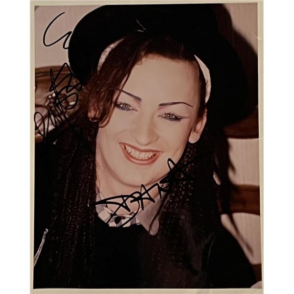 80s Pop Artist Boy George Signed Photo