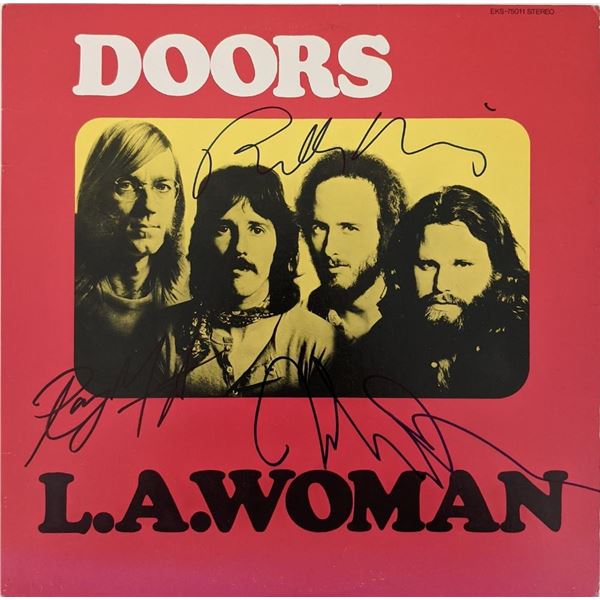 The Doors L.A. Woman Signed Album - JSA Authenticated