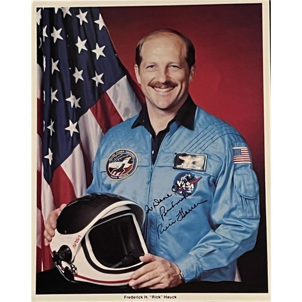 NASA Astronaut Frederick "Rick" Hauck Signed Photo