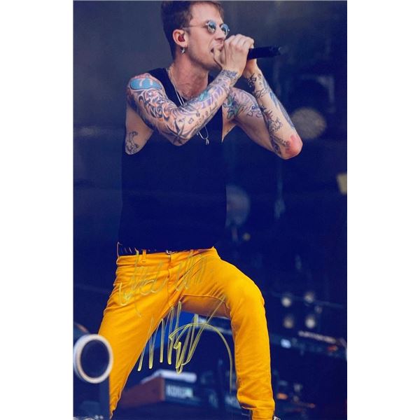 Machine Gun Kelly facsimile signed  photo