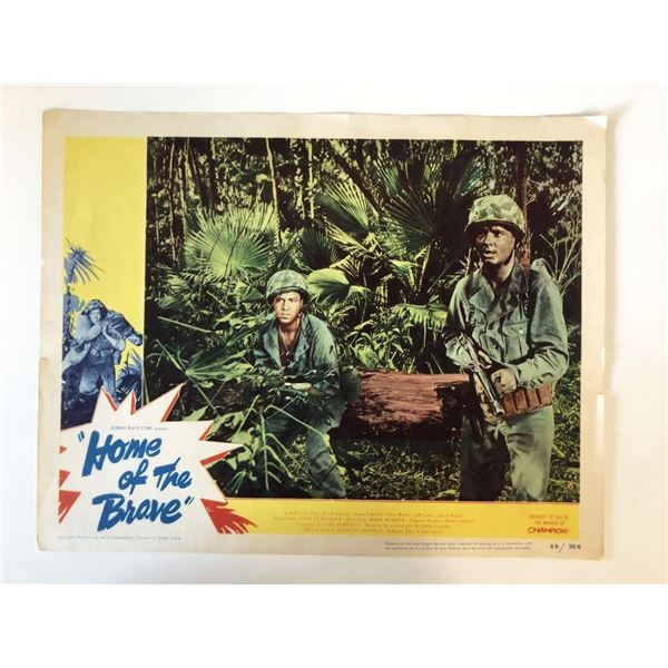 Home of the Brave original 1949 vintage lobby card
