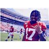 Image 1 : Alabama Crimson Tide Jaylen Waddle facsimile signed photo