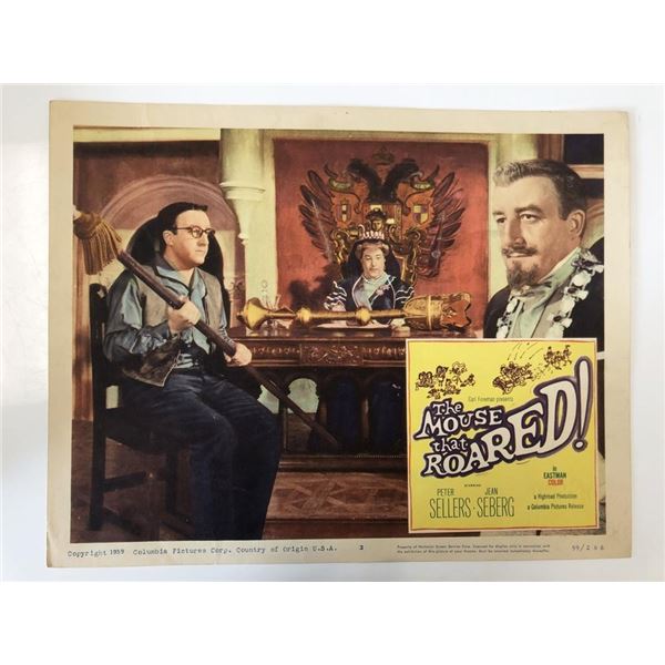 The Mouse That Roared original 1959 vintage lobby card