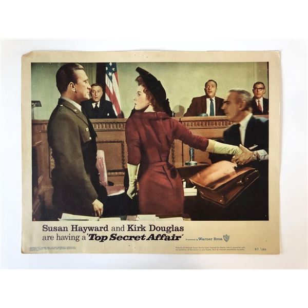 Top Secret Affair original 1957 vintage lobby card