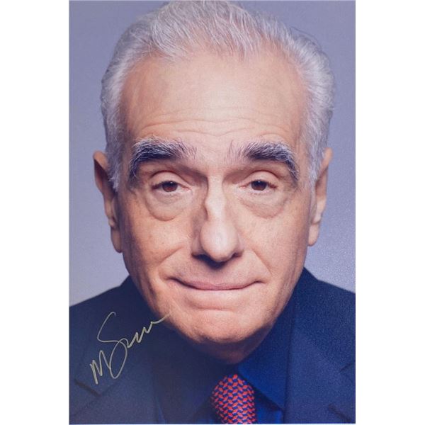 Director Martin Scorsese facsimile signed  photo