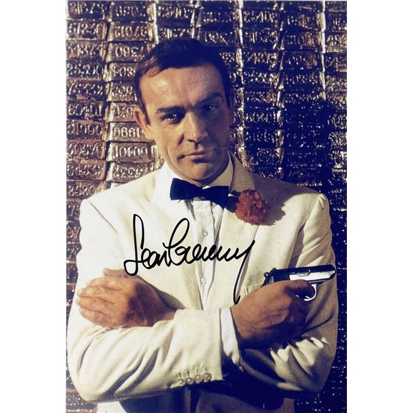 James Bond Sean Connery facsimile signed  movie photo