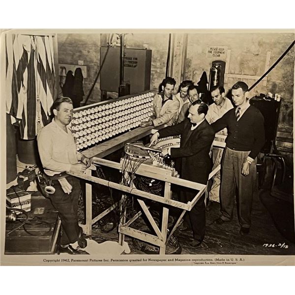 1942 Paramount Pictures Behind the Scenes Photo