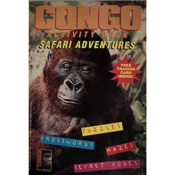 Congo Activity Book