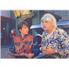 Image 1 : Back to the Future Michael J. Fox and Christopher Lloyd facsimile signed movie photo