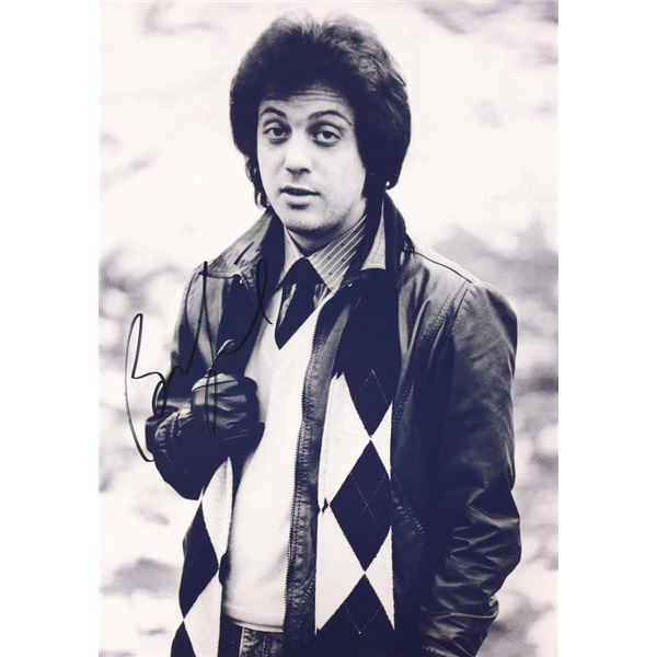 Billy Joel facsimile signed  photo