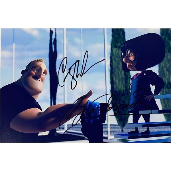 The Incredibles Craig T. Nelson and Brad Bird facsimile signed  movie photo