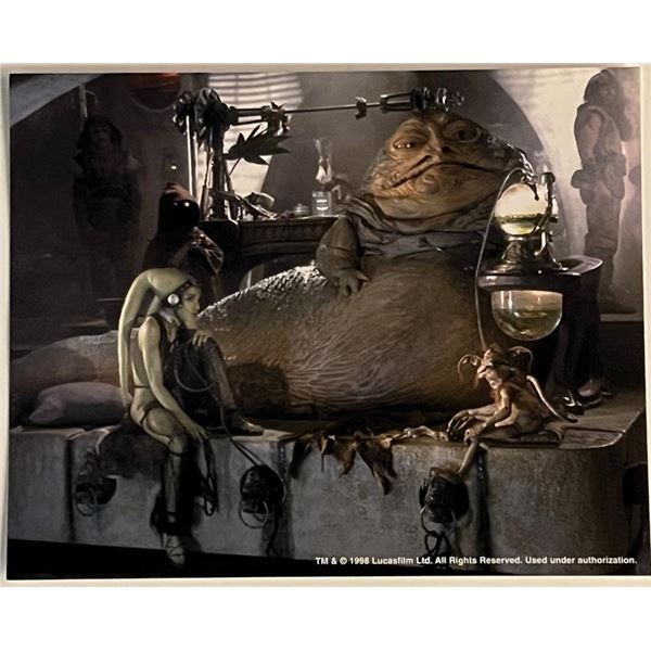 1998 Star Wars Jabba the Hutt Movie Photo