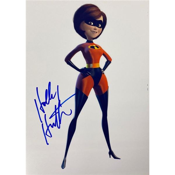 The Incredibles Holly Hunter facsimile signed  movie photo