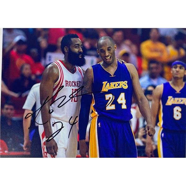 LA Lakers Kobe Bryant facsimile signed  photo