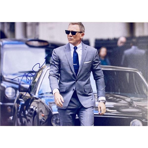 James Bond Daniel Craig facsimile signed  movie photo