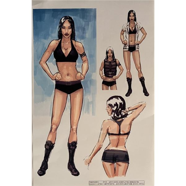 Lara Croft Tomb Raider Paramount Pictures concept art