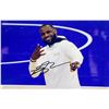 Image 1 : LA Lakers LeBron James facsimile signed photo.