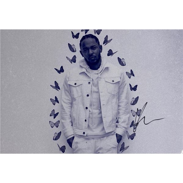 Kendrick Lamar facsimile signed  photo